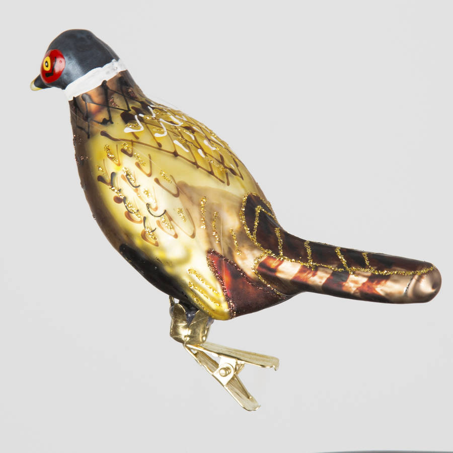 Pheasant Christmas Decoration 