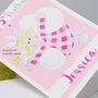 Personalised Fairy Girl Age Birthday Card, thumbnail 2 of 6