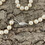 Vintage 18 Inch 8mm Faux Pearl Necklace / Silver Clasp, thumbnail 5 of 6