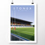 Stonex Stadium Saracens Rugby Poster, thumbnail 2 of 6