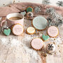 Personalised Be Gentle With Yourself At Christmas Iced Biscuit Box, thumbnail 2 of 3