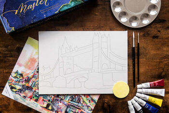 London Tower Bridge Painting Kit, 4 of 7