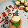 Christmas Cupcake Baking Kit Gift For Crafty Bakers, thumbnail 2 of 5