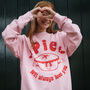 Pie Will Always Love You Women's Christmas Jumper, thumbnail 1 of 4