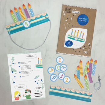 Make Your Own Birthday Crown Kit, 2 of 7