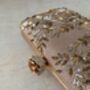 Muted Pink Rectangular Clutch, thumbnail 9 of 10