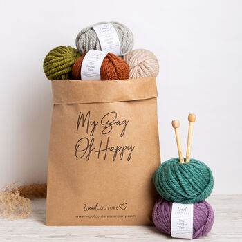 Emma Scarf Beginner Knitting Kit, 10 of 10