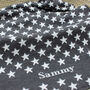Personalised Knitted Star Baby Blanket, thumbnail 4 of 11