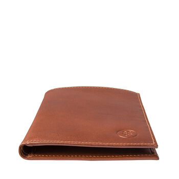 Personalised Men's Leather Jacket Wallet 'Pianillo', 10 of 12