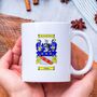 Personalised Coat Of Arms Mug – Family Name Gift, thumbnail 4 of 9