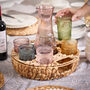 Carafe And Tumblers In Woven Holder, thumbnail 1 of 4