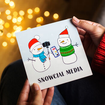 Funny Social Media Christmas Card, 2 of 4