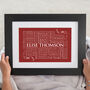 Personalised Word Art For One Print, thumbnail 7 of 12
