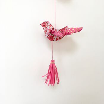 Handmade Bird Hanging Mobile, 2 of 5