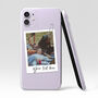 Personalised Photo Name Clear Phone Case, thumbnail 5 of 5