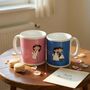 Personalized Wedding Mugs, thumbnail 1 of 3