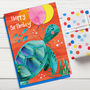 Cute Turtle Birthday Card, thumbnail 2 of 2