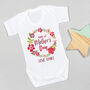 Personalised First Mother's Day Floral Babygrow, thumbnail 9 of 12