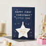 Baby's First Christmas Celestial Decoration Card, thumbnail 2 of 5