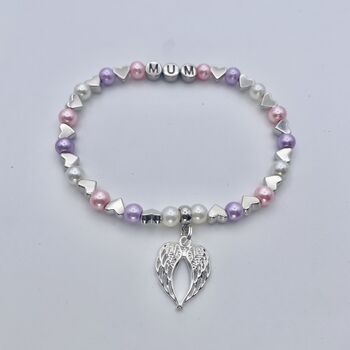 Personalised Memory Bracelet Remembrance Charm Bracelet, 11 of 12