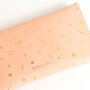 Geometric Gold Foil Pattern Leather Purse, thumbnail 5 of 7