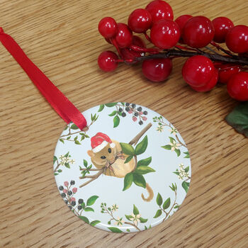 Dormouse Christmas Decoration, 5 of 7