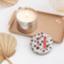 Personalised Dalmatian Print Tin Candle, thumbnail 2 of 8