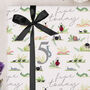 Three Sheets Of Bugs 5th Birthday Wrapping Paper, thumbnail 1 of 2