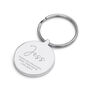 Personalised Special Person Round Keyring, thumbnail 5 of 6