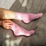 Plain Women's Bed Socks – Pink, thumbnail 2 of 4