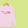 'Dramatic' Sweatshirt Jumper For Girls And Boys, thumbnail 6 of 12