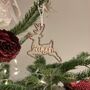 Reindeer Personalised Christmas Bauble, thumbnail 2 of 6