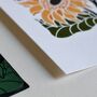 Sunflower Joy Bloom Art Print, thumbnail 6 of 6