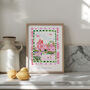 Rhs Garden Bridgewater Art Print – Heritage Pink Salford Poster, thumbnail 5 of 7