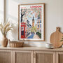 London Street Poster, thumbnail 4 of 12