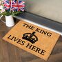 The Royal King Lives Here Doormat, thumbnail 1 of 2