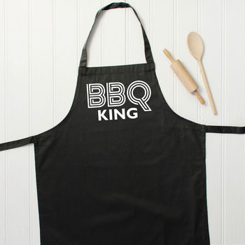 Bbq King Fathers Day Apron, 2 of 7