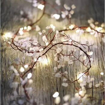 Gemstone LED String Light In White, 2 of 4