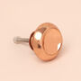 Copper Hammered Cupboard Door Knob Handle, thumbnail 4 of 8