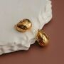 Filigree Gold Hoop Earrings, thumbnail 1 of 6