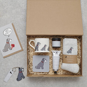 Salt And Pepper Schnauzer Mother's Day Card Dog Mum Card From The Dog, 8 of 12