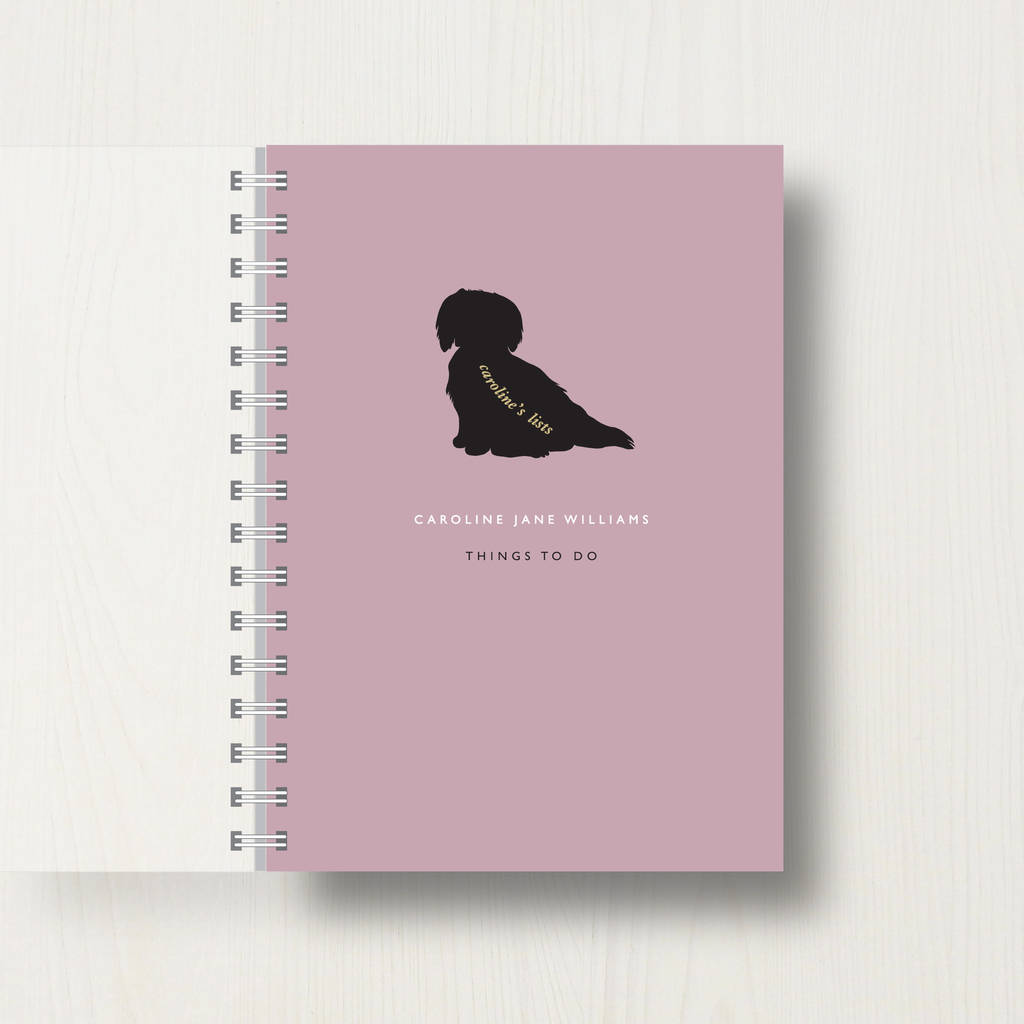 Personalised Shih Tzu Lovers Journal Or Notebook, 1 of 8