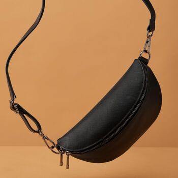 Personalised Black Boutique Cross Body Bag, 2 of 10