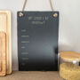 Be' Sydd I De Heddiw? Slate Meal Planner, thumbnail 3 of 3