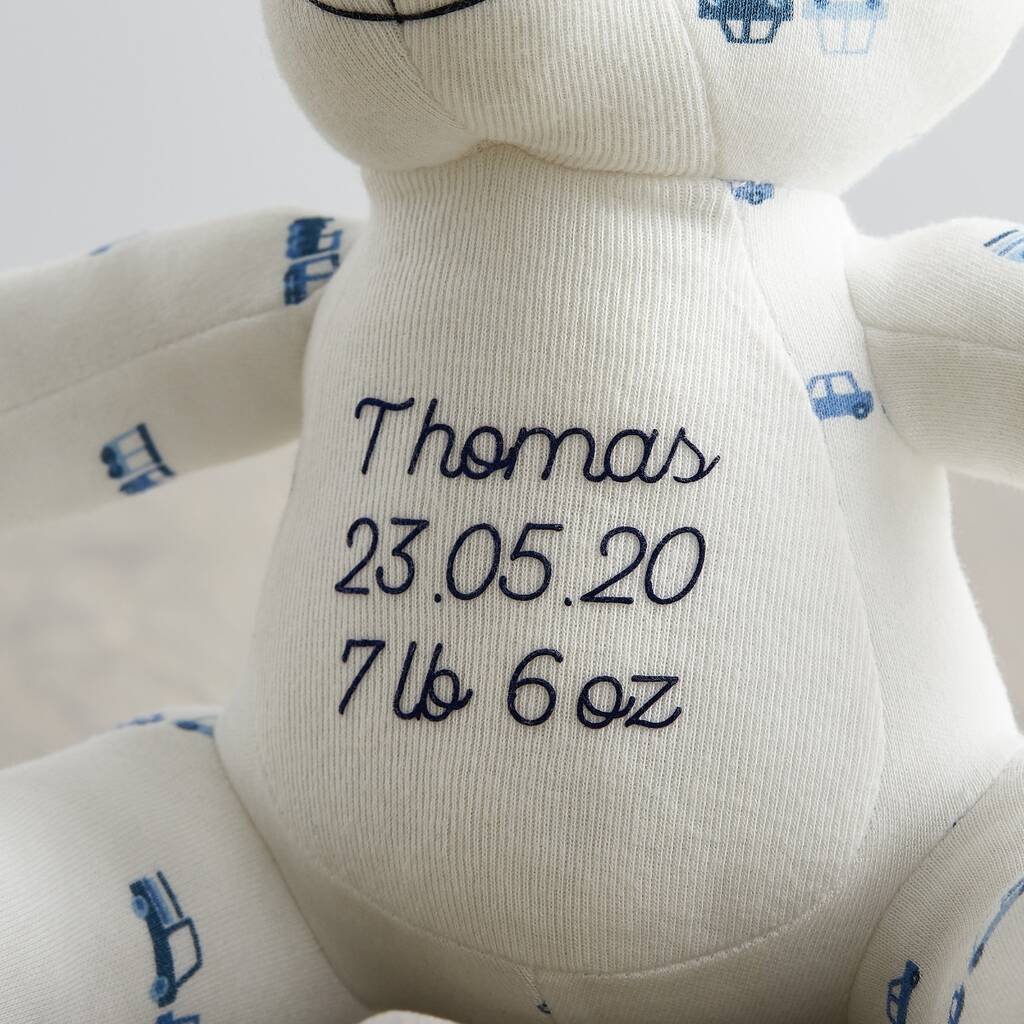 personalised cuddly toy