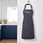 King Of The Barbecue Personalised Luxury Apron, thumbnail 2 of 8