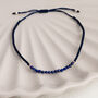 Sterling Silver Gemstone Friendship Bracelet, thumbnail 6 of 11