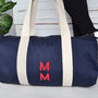 Men's Embroidered Duffle Bag, thumbnail 2 of 2