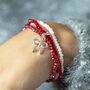 Bracelet Stack With Bow Charm, thumbnail 3 of 11