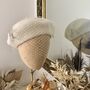 Ivory Beret With Optional Veil And Accessories, thumbnail 6 of 12